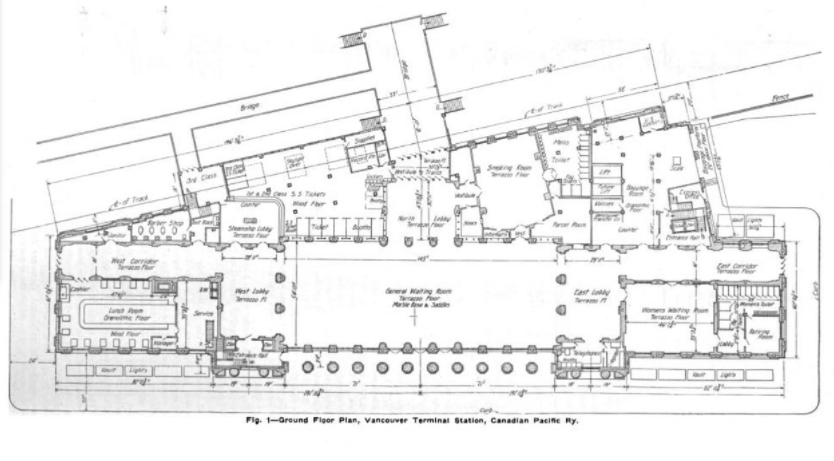 Plan of the building